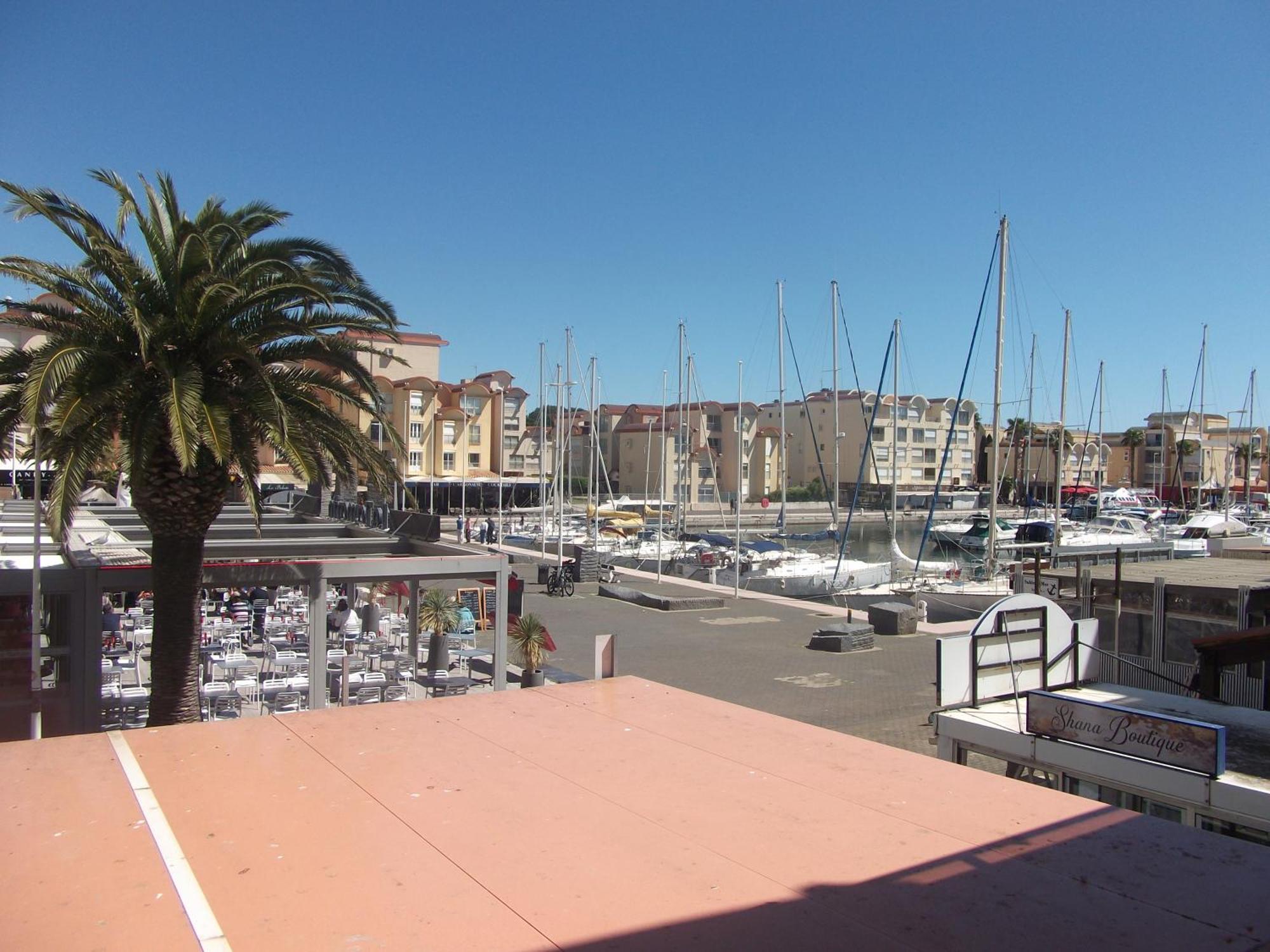 Studio Sur Le Port, Climatisation, Wifi, Piscine, Lave-Linge Gruissan Zewnętrze zdjęcie
