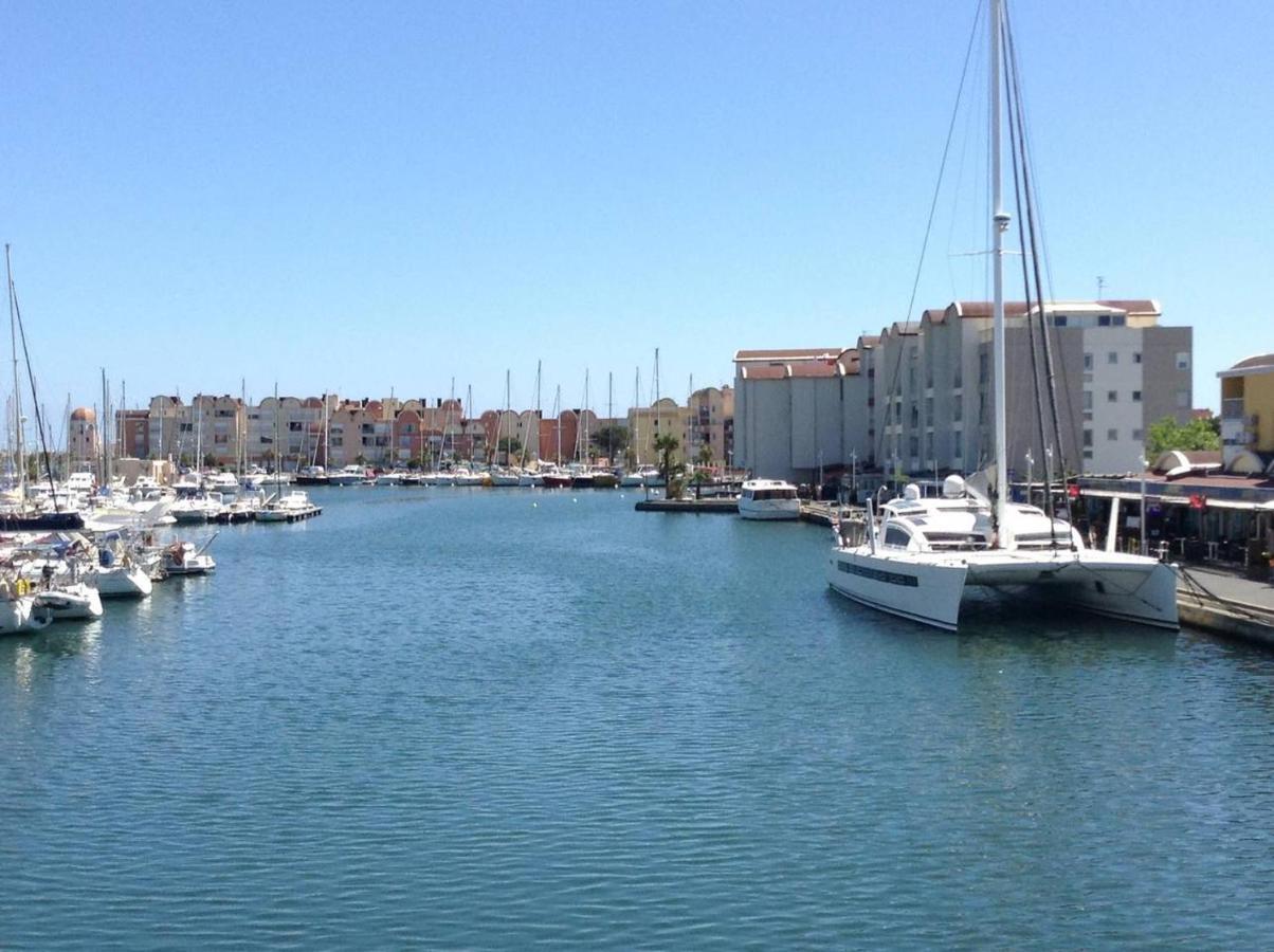 Studio Sur Le Port, Climatisation, Wifi, Piscine, Lave-Linge Gruissan Zewnętrze zdjęcie